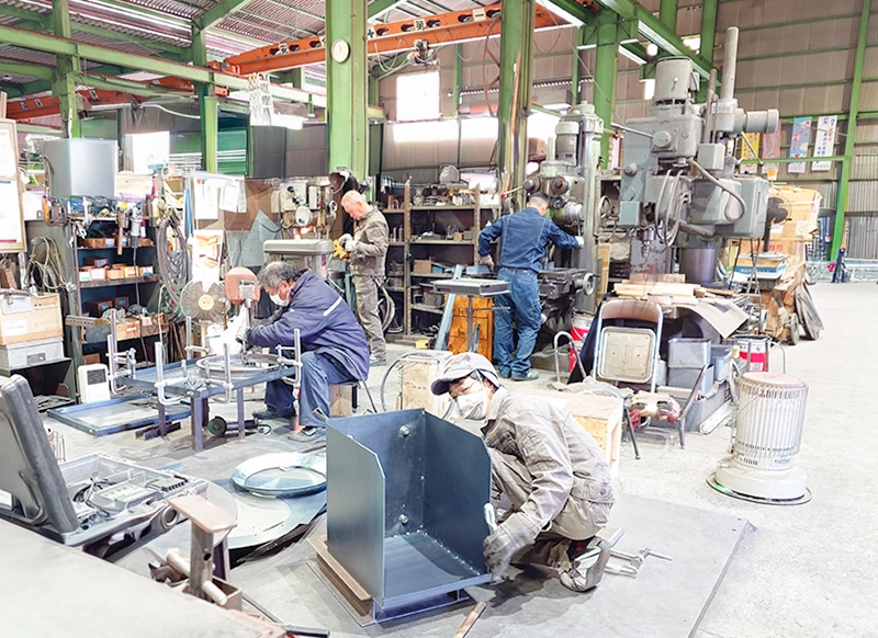 世代別の従業員数